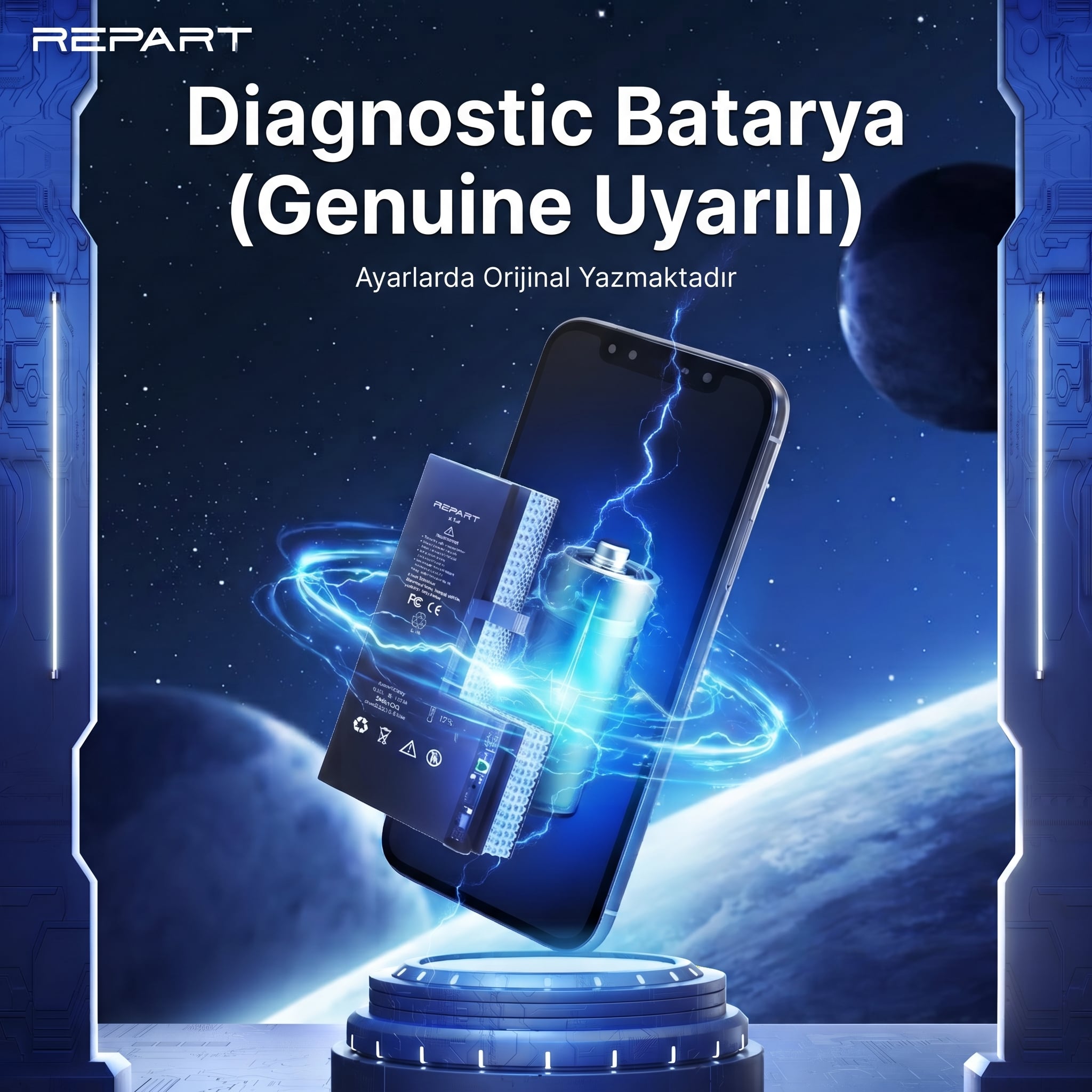 Diagnostic Batarya (Genuine Uyarılı)