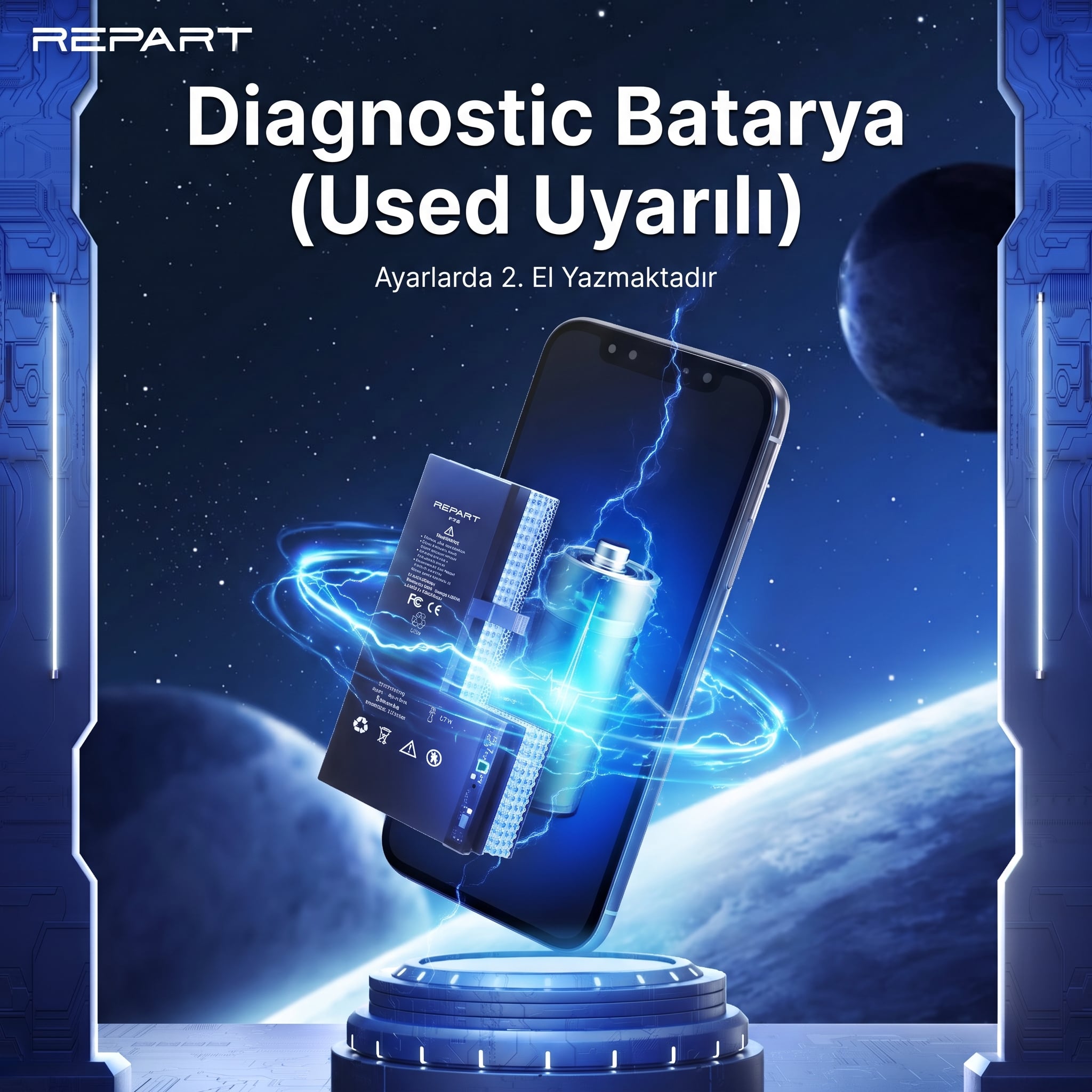 Diagnostic Batarya (Used Uyarılı)