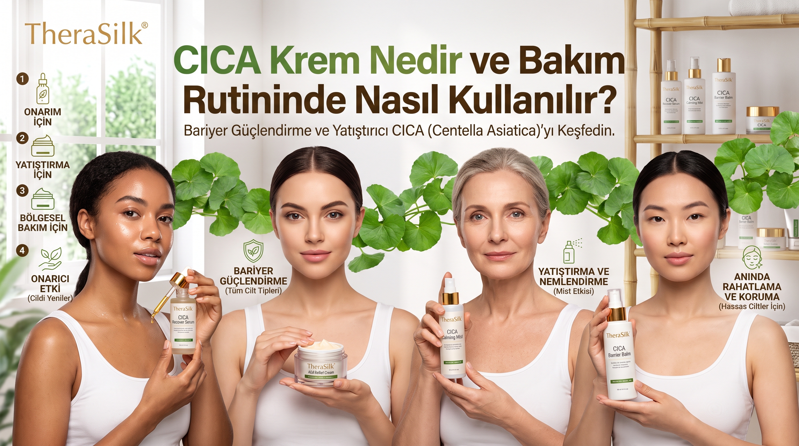 CICA Krem Nedir ve Bakım Rutininde Nasıl Kullanılır?