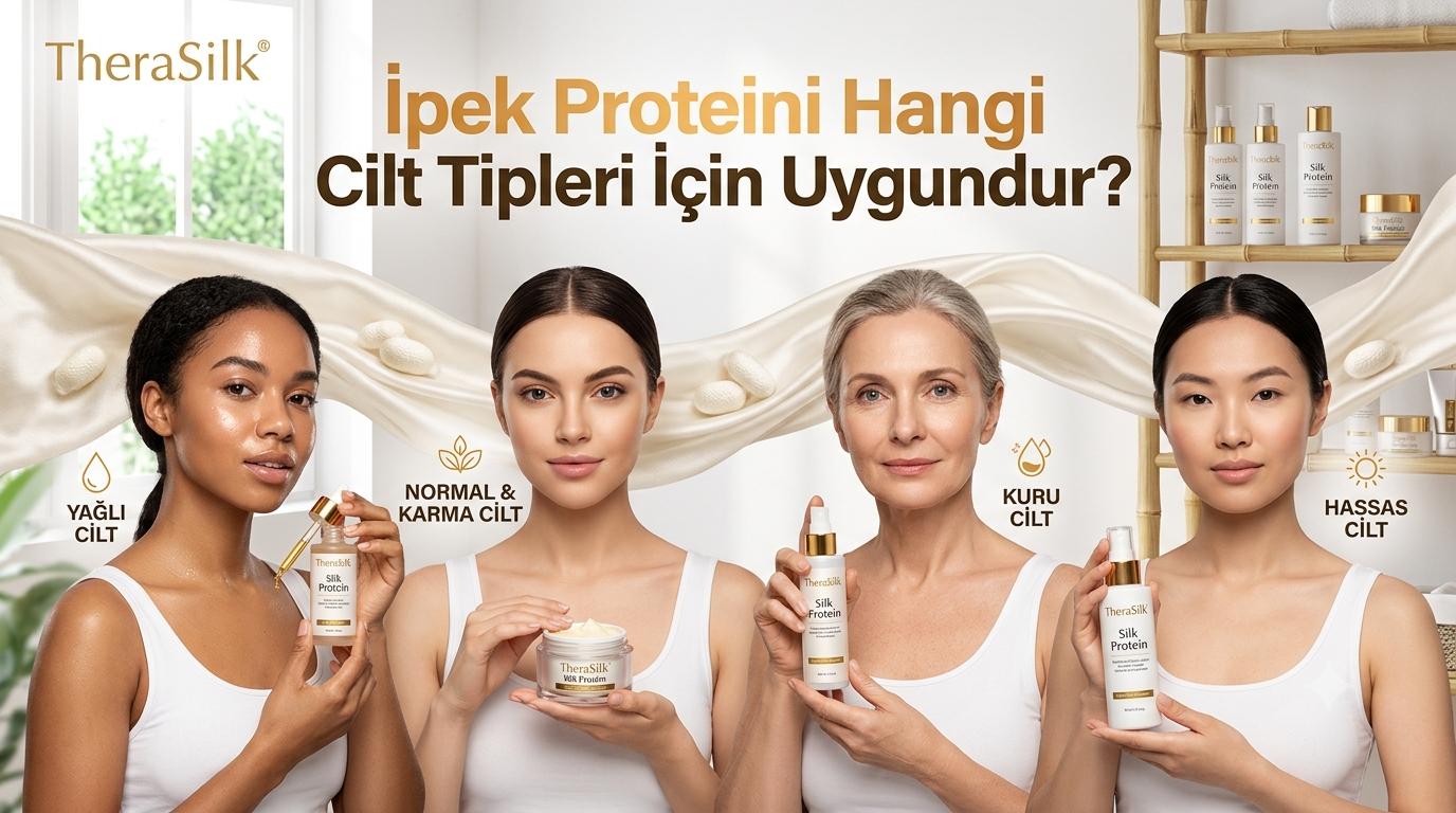 İpek Proteini Hangi Cilt Tipleri İçin Uygundur?