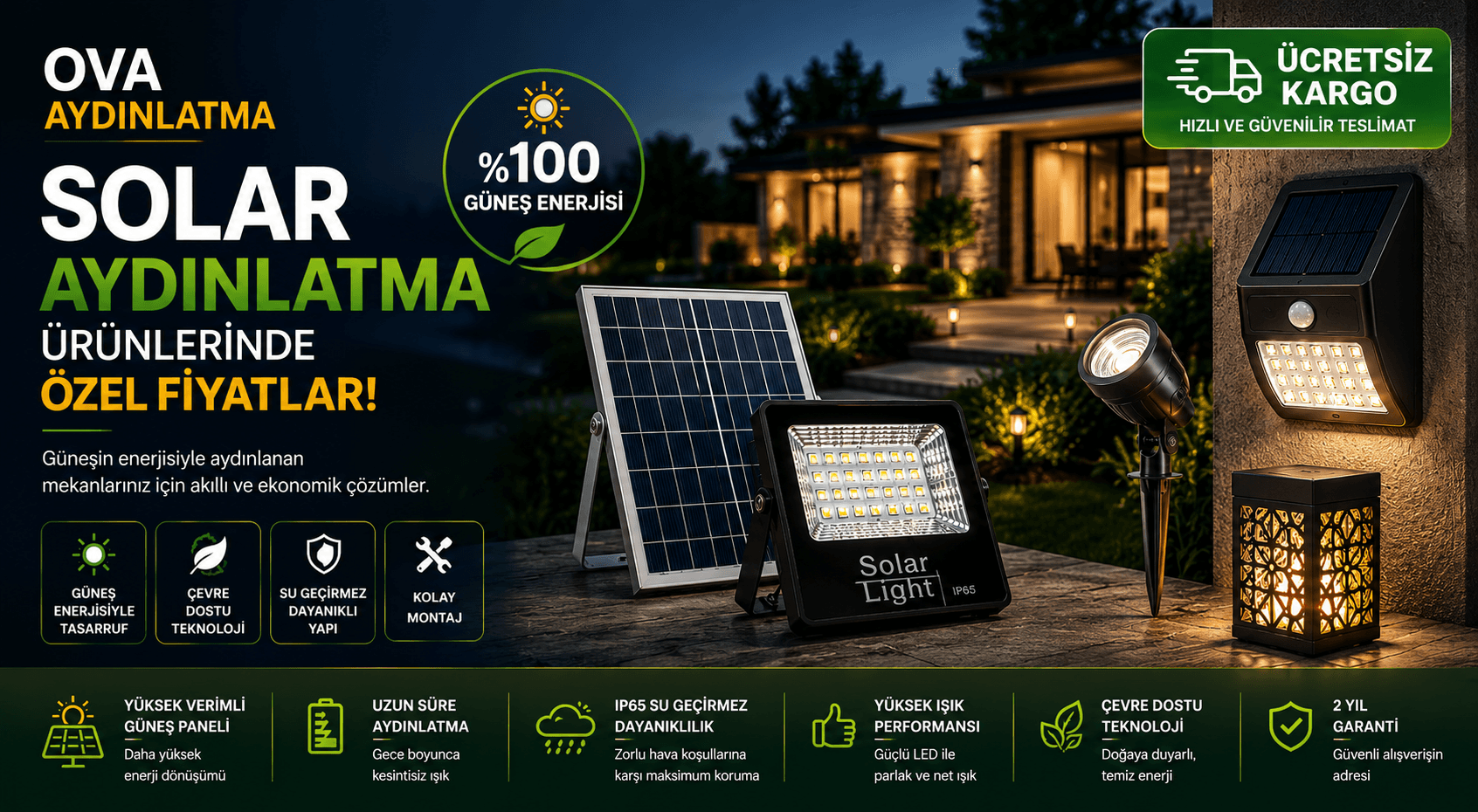 solar aydinlatma