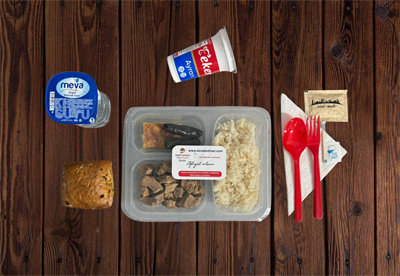 Et Kavurma Pilav Yaprak Sarma Börek Menü