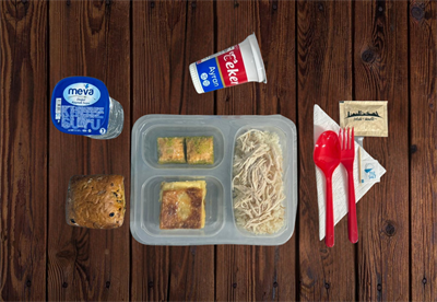 Pilav Üstü Didilmiş Tavuk Börek Baklava Menü 