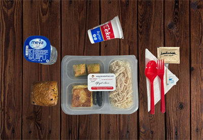 Pilav Üstü didilmiş Tavuk Yaprak Sarma Börek Baklava Menü 