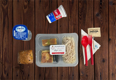 Pilav Üstü didilmiş Tavuk Yaprak Sarma Börek İrmik Tatlısı Menü 