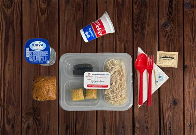 Pilav Üstü Didilmiş Tavuk Yaprak Sarma Baklava Menü 