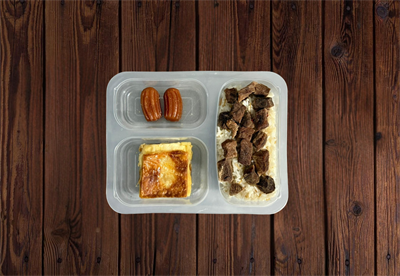 Pilav Üstü Et Kavurma Börek Tulumba Menü 