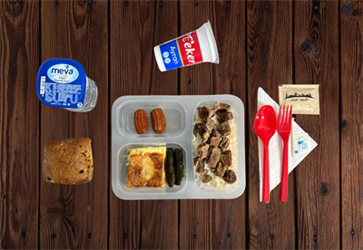 Pilav Üstü Et Kavurma Zeytinyağlı Yaprak Sarma Tulumba Menü 