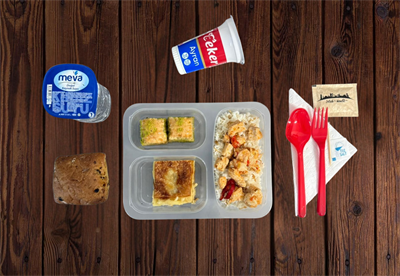 Pilav Üstü Tavuk Sote Börek Baklava Menü 