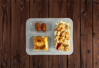 Pilav Üstü Tavuk Sote Börek Tulumba Menü 