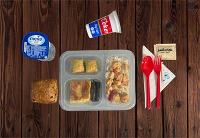 Pilav Üstü Tavuk Sote Yaprak Sarma Börek Baklava Menü 