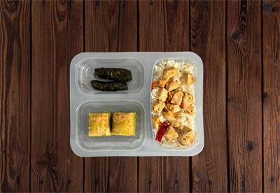 Pilav Üstü Tavuk Sote Zeytinyağlı Sarma Baklava Menü 