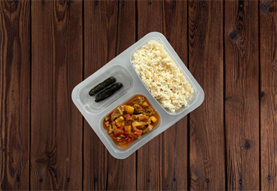 Tas Kebabı Zeytinyağlı Sarma Menü