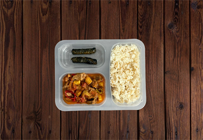 Tas Kebabı Zeytinyağlı Sarma Menü