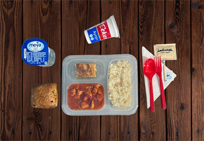 Tavuk Sote Pilav Börekli Menü