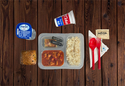 Tavuk Sote Pilav Börek Yaprak Sarmalı Menü