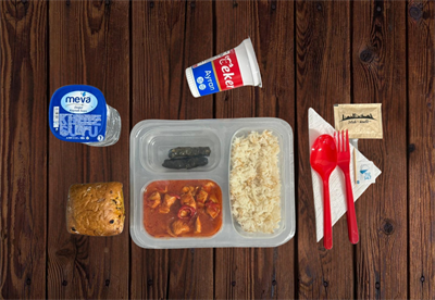 Tavuk Sote Pilav Yaprak Sarmalı Menü