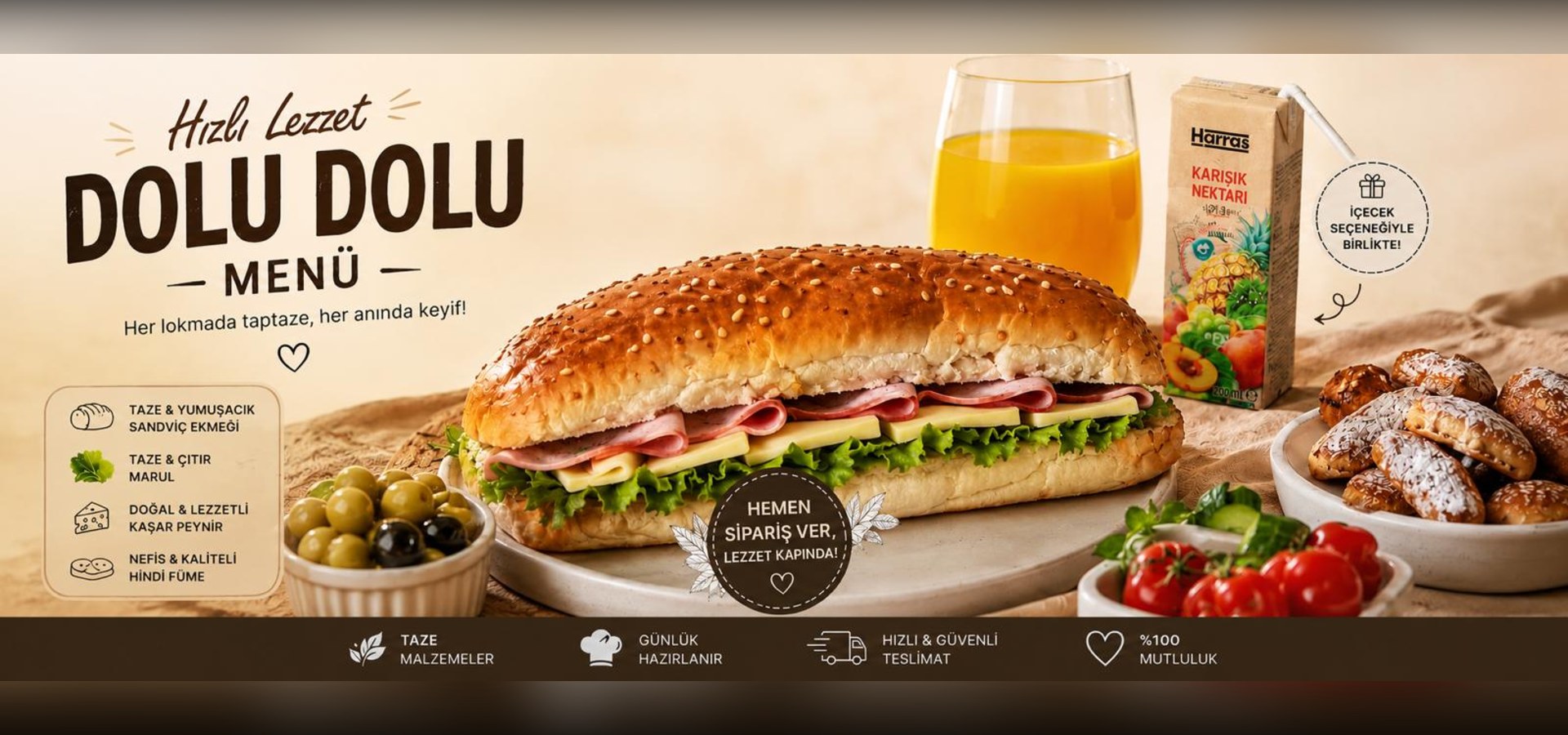 Etli ve Tavuklu Mevlid Pilavı Menüleri
