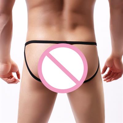 Siyah Fileli Giyim Erkek Jockstrap HF10130 