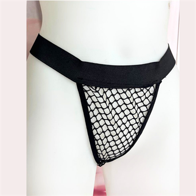 Siyah Fantezi Giyim File String HF0025 