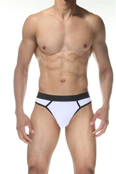 Erkek Beyaz Fantezi Giyim String HF102150 