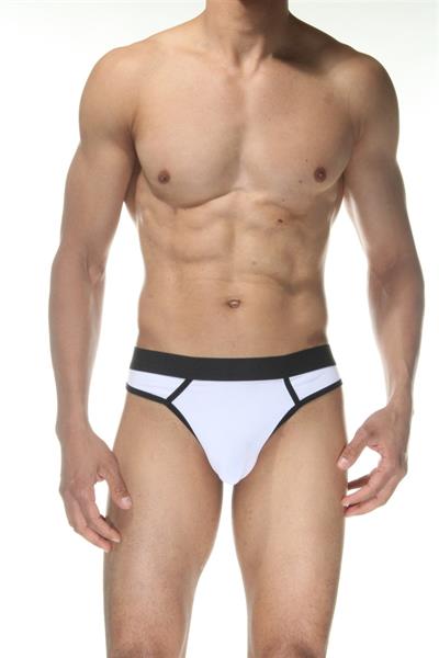Erkek Beyaz Fantezi Giyim String HF102150 