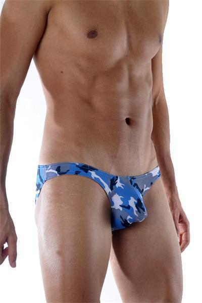 Erkek Çok Renkli Fantezi Giyim Kamuflaj Desenli Slip HF021809 