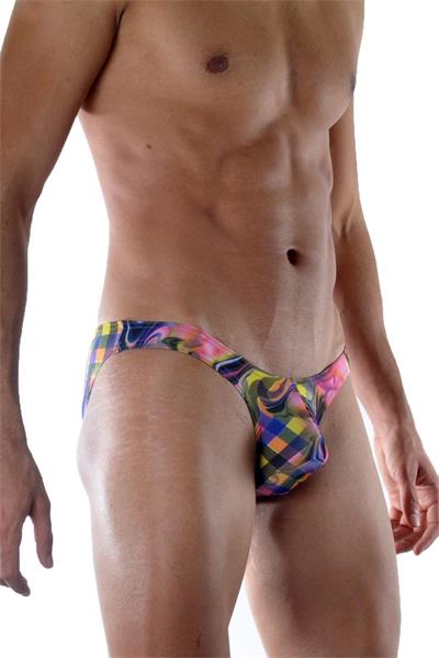 Erkek Çok Renkli Fantezi Giyim Desenli Slip HF021811 