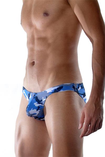 Erkek Çok Renkli Fantezi Giyim Kamuflaj Desenli Slip HF021809 