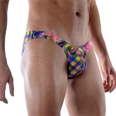 Erkek Çok Renkli Fantezi Giyim Desenli Slip HF021811 