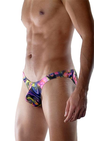 Erkek Çok Renkli Fantezi Giyim Desenli Slip HF021811 