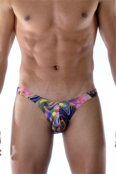 Erkek Çok Renkli Fantezi Giyim Desenli Slip HF021811 