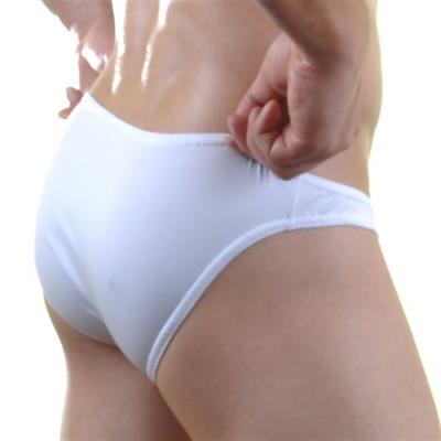 Erkek Beyaz Fantezi Giyim Slip HF071003 