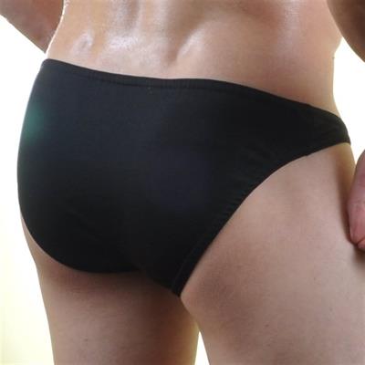 Erkek Siyah Fantezi Giyim Slip HF071017 