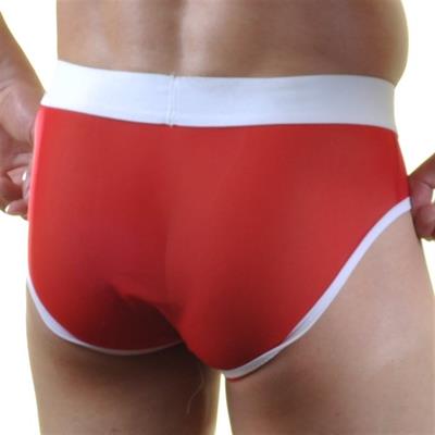 Erkek Kırmızı Fantezi Giyim Slip HF071031 