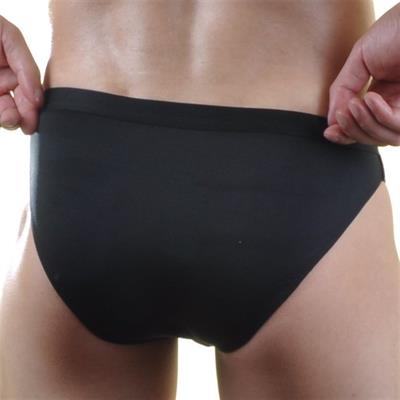 Erkek Siyah Fantezi Giyim Çapraz Askılı Jockstrap HF071036 