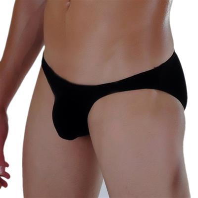 Erkek Siyah Fantezi Giyim Slip HF110429 