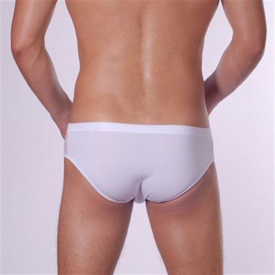 Erkek Beyaz Fantezi Giyim Slip HF140547 