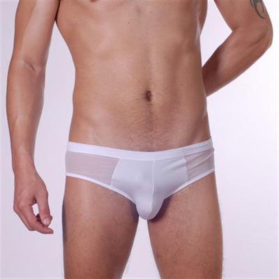 Erkek Beyaz Fantezi Giyim Slip HF140547 