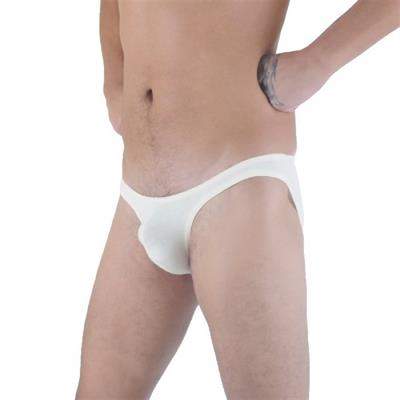Erkek Beyaz Fantezi Giyim Slip HF291145 