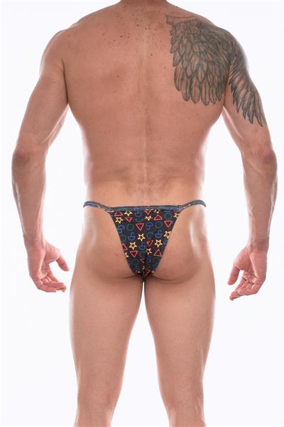 Erkek Çok Renkli Fantezi Giyim Desenli Slip HF072255 