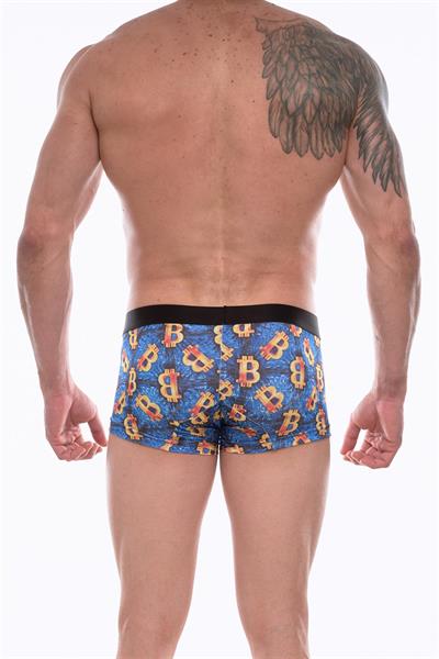Erkek Çok Renkli Fantezi Giyim Desenli Boxer HF072209 