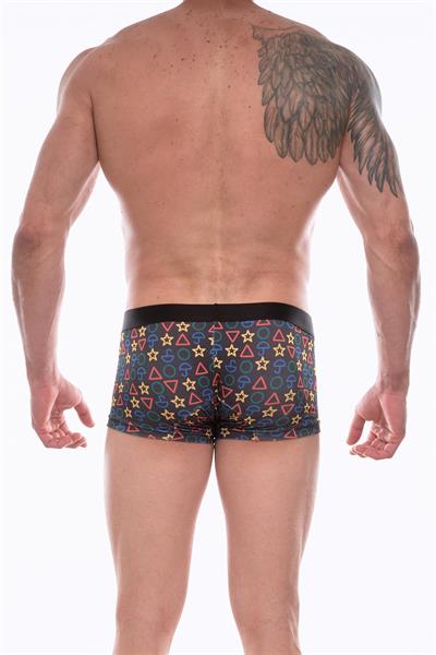 Erkek Çok Renkli Fantezi Giyim Desenli Boxer HF072208 
