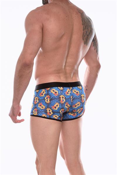 Erkek Çok Renkli Fantezi Giyim Desenli Boxer HF072206 