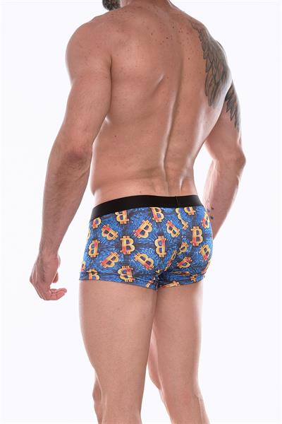 Erkek Çok Renkli Fantezi Giyim Desenli Boxer HF072209 