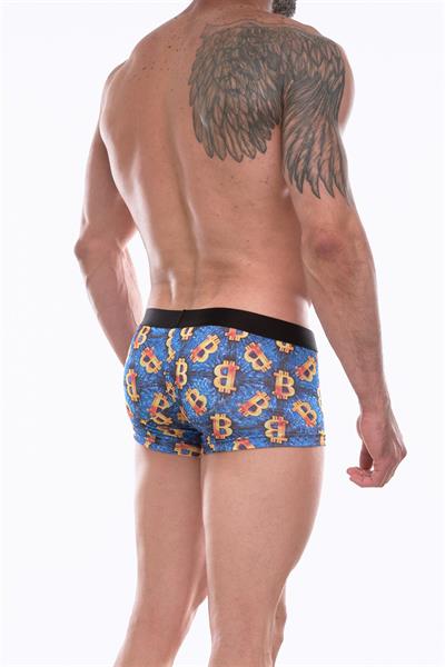 Erkek Çok Renkli Fantezi Giyim Desenli Boxer HF072209 