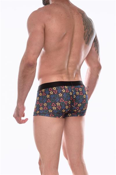 Erkek Çok Renkli Fantezi Giyim Desenli Boxer HF072208 