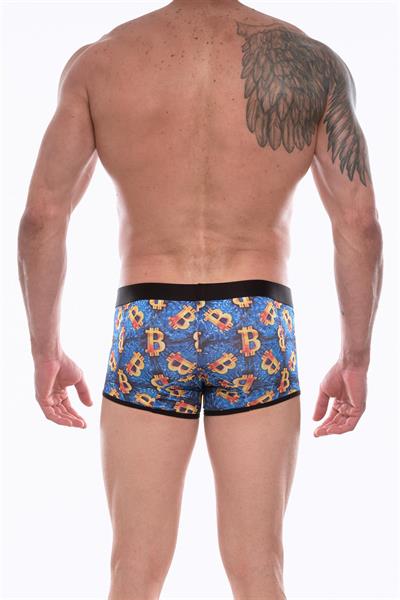 Erkek Çok Renkli Fantezi Giyim Desenli Boxer HF072206 