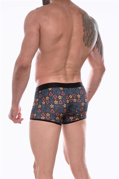 Erkek Çok Renkli Fantezi Giyim Desenli Boxer HF072202 