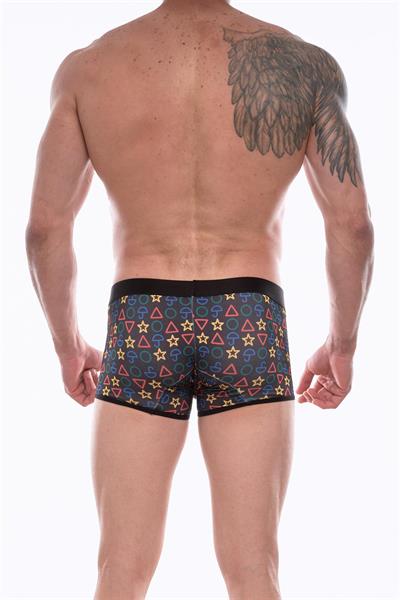 Erkek Çok Renkli Fantezi Giyim Desenli Boxer HF072202 